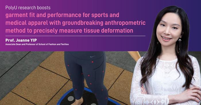 PolyU research boosts garment fit and performance for sports and medical apparel with groundbreaking anthropometric method to precisely measure tissue deformation