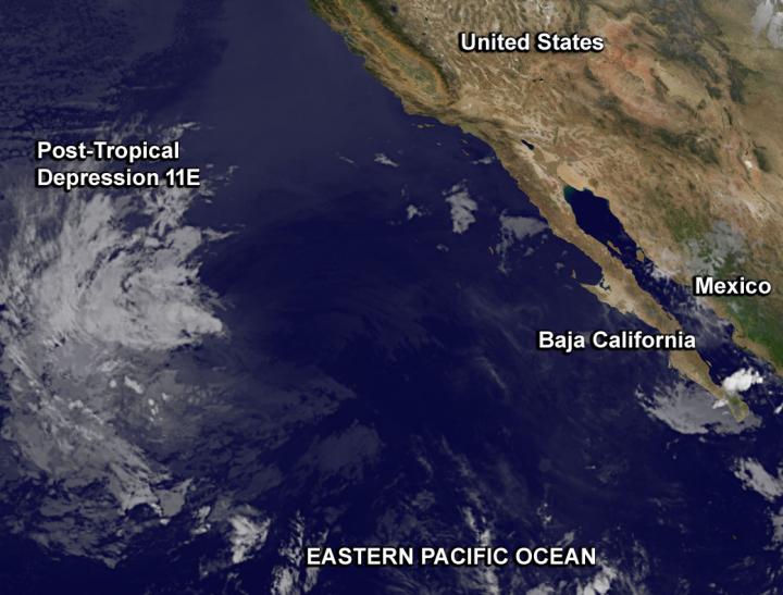 GOES Image of 11E