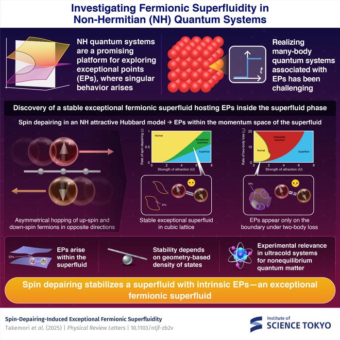Non-Hermitian attractive Hubbard model reveals superfluid with exceptional points