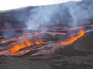 Volcanic eruption