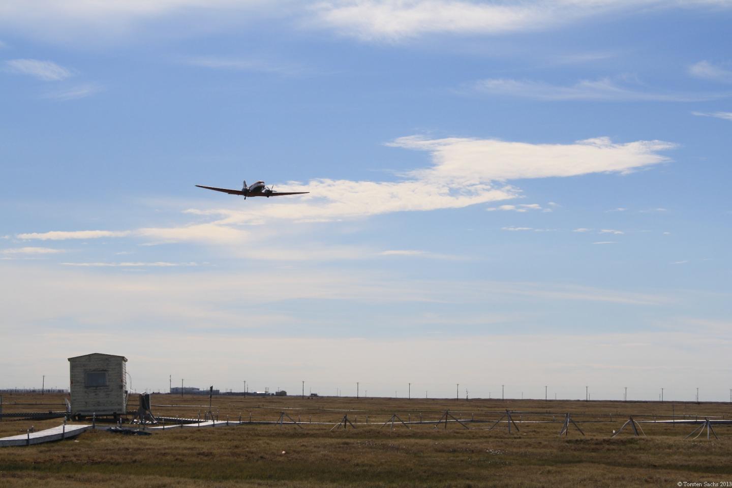 Airborne measuring