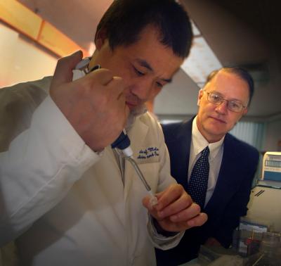 Dr. Darrell Brann and Dong Han, Medical College of Georgia
