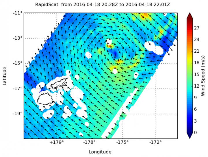 RapidScat Image of 20P
