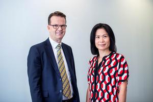Prof Peter Gibbs and Prof Jeanne Tie
