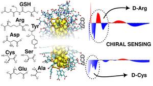Illustrative image of the gold nanoclusters