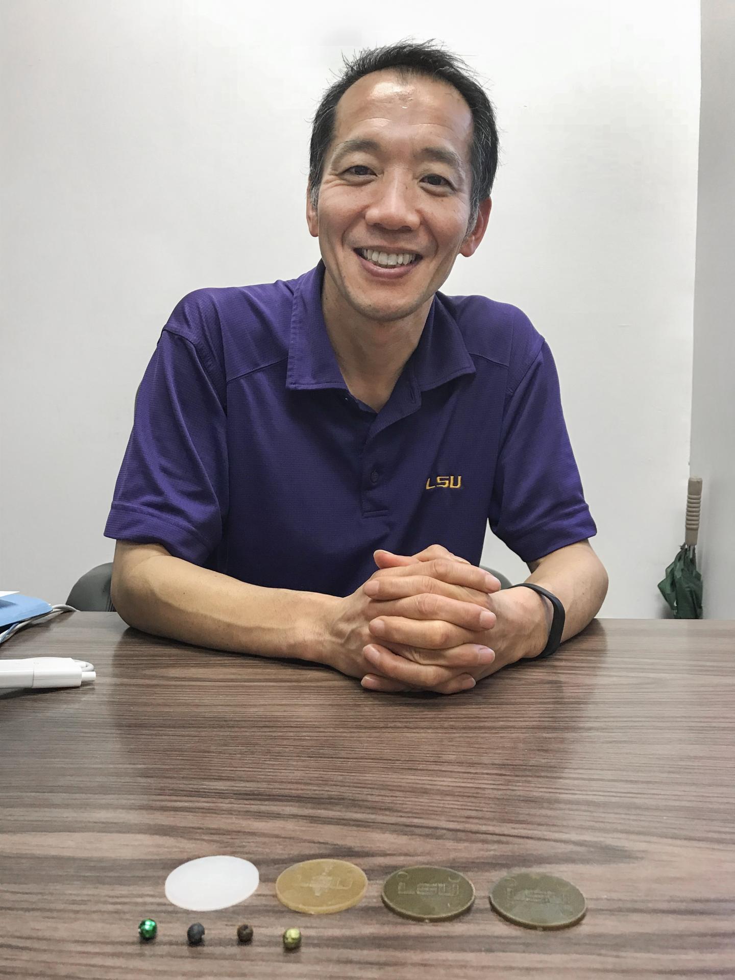 Biologist Naohiro Kato, Louisiana State University 