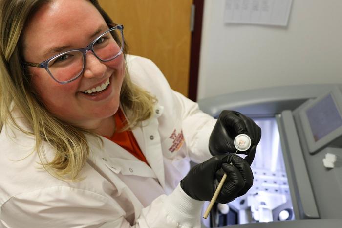 Megan Sweet, biological sciences graduate student.