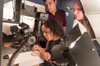 Photo: UVM Students and Professor in Lab
