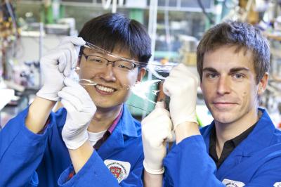 Ionic Conductors Can Be Transparent and Very Stretchy