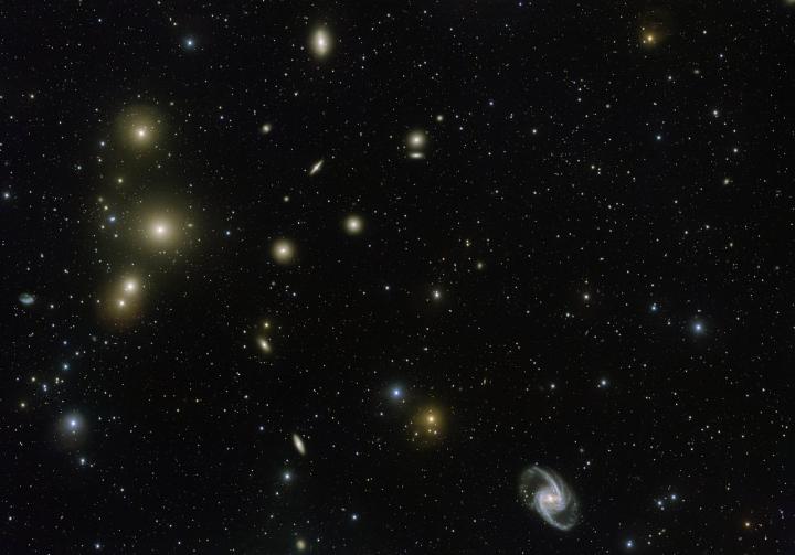 VST Image of the Fornax Galaxy Cluster