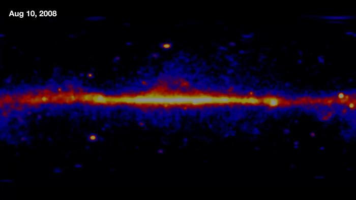 Fermi's 14-Year Time-Lapse of the Gamma-Ray Sky