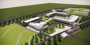 Conceptual Rendering of the Planned Uzbekistan Chemical Research Institute