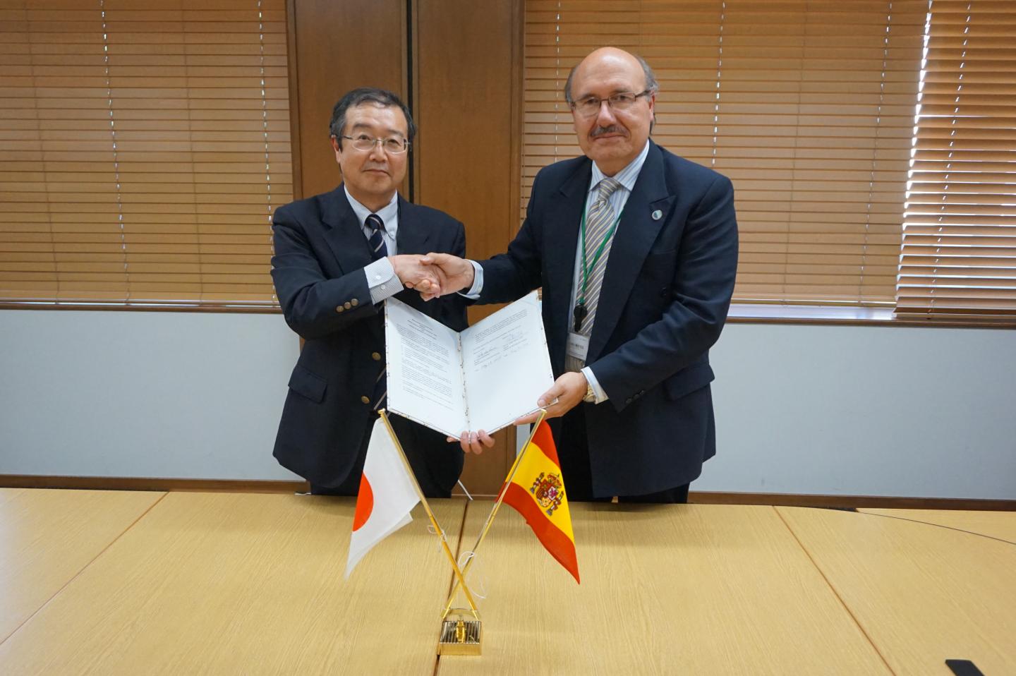 Signing of the Agreement