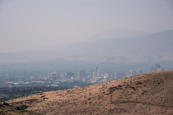 Reno Wildfire Smoke