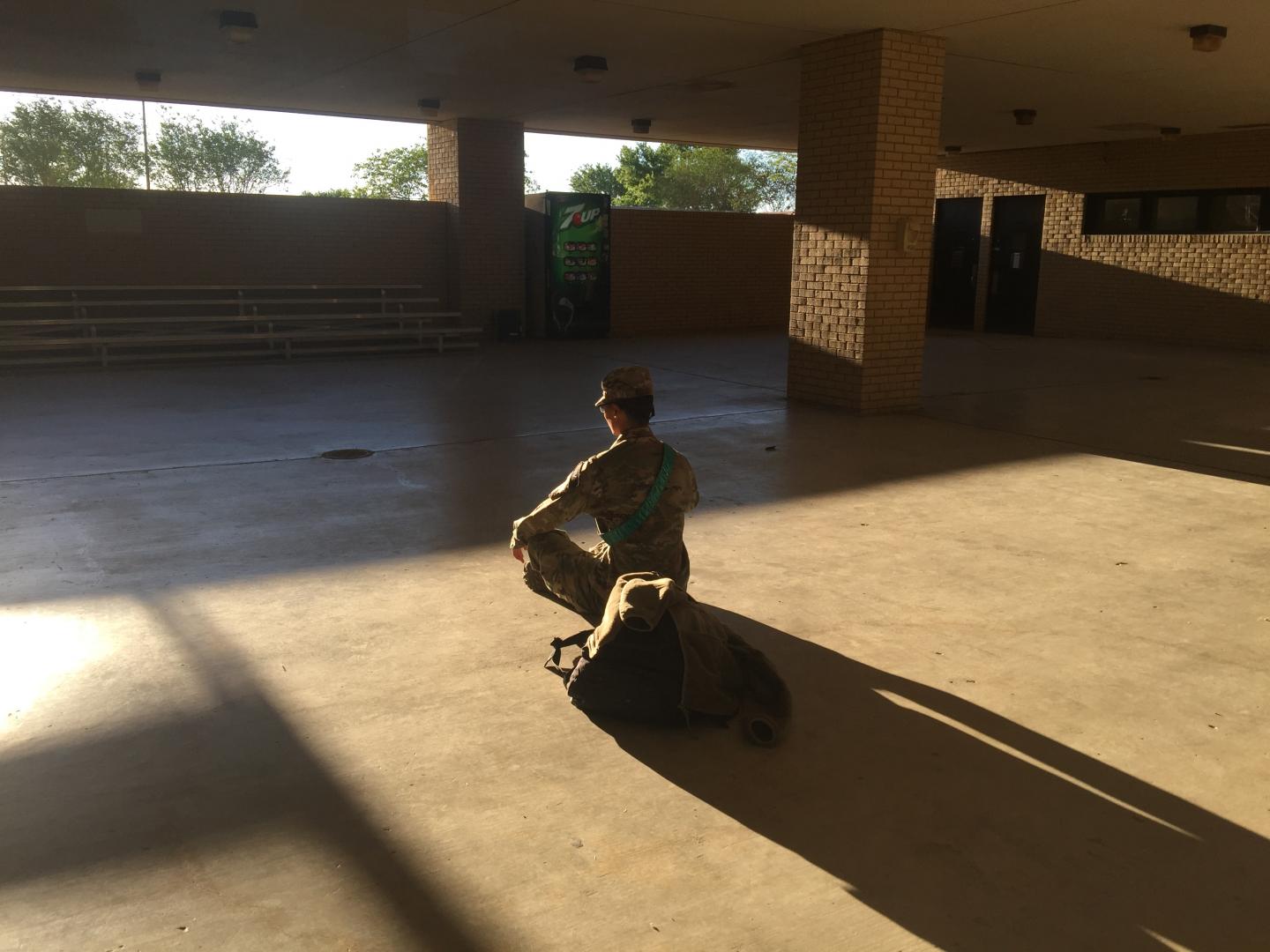 Meditating