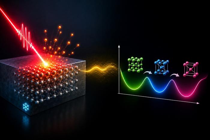 Graphical representation of "hot electrons"