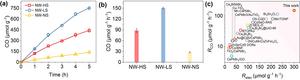 Boost in CO2-to-CO Conversion by Strained Nanowires