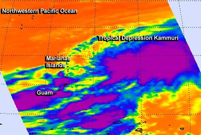 AIRS Image of Kammuri