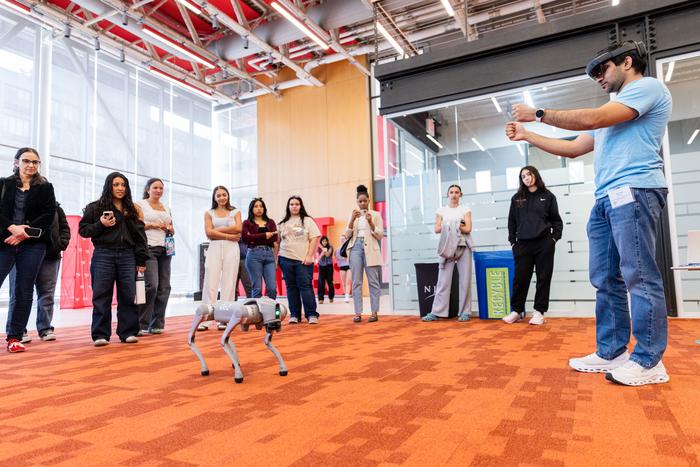 Demonstration at NJIT's "Living Lab" During AI Exploration Day