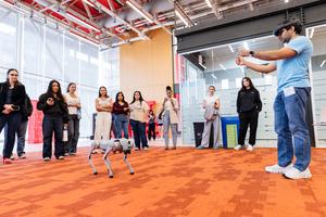 Demonstration at NJIT's "Living Lab" During AI Exploration Day