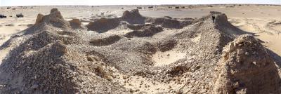 Photo of Mudbrick and Stone Castle-like Structure