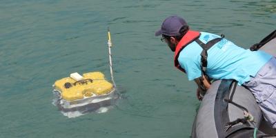 Students Competing at CMRE Waterfront during Sauc-E' 13