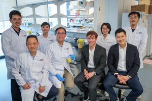 NTU scientists and Aria Bioscience management