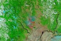 Burn Scars from the Carlton Complex Fire