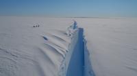 Halloween Crack in the Brunt Ice Shelf