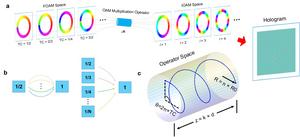Figure 1 | Concept of OAM operator enabled holography.