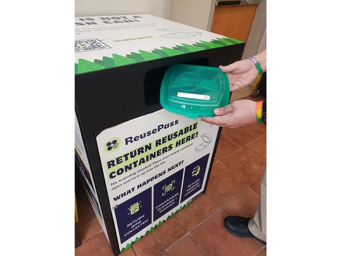 PSreUse container return