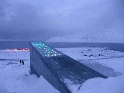 Seed Vault Looking Out