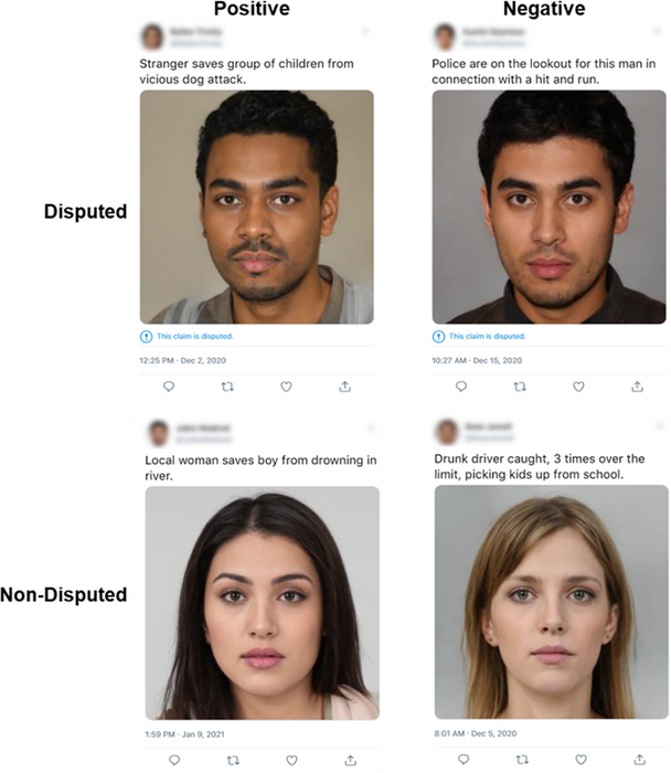 The influence of fake news on face-trait learning