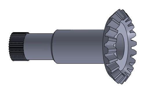 Solid Steel Bevel Gear
