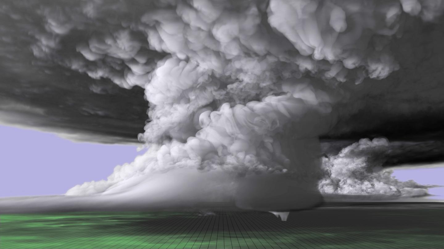 Supercell and Tornado Image