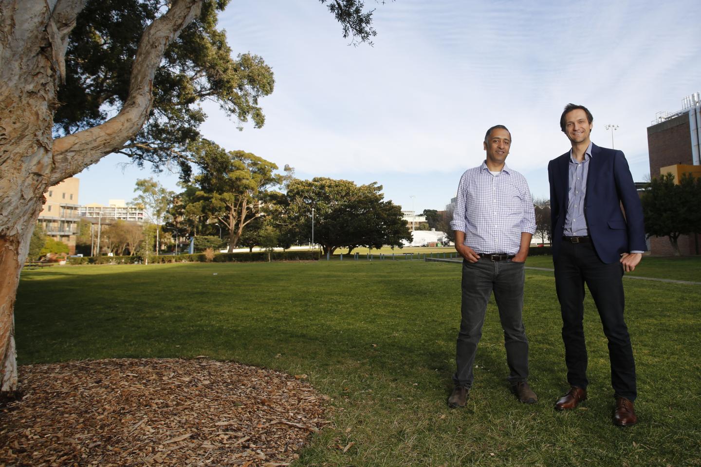 Professor Ashish Sharma and Dr. Conrad Wasko, University of New South Wales