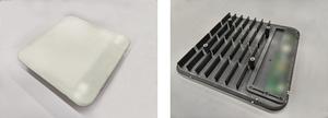Figure 2. Developed NTN planar antenna (approximately 45 cm square)