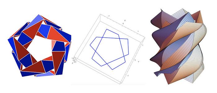 Kaleidocycle, its corresponding discrete curve, and semi-discrete K-surface