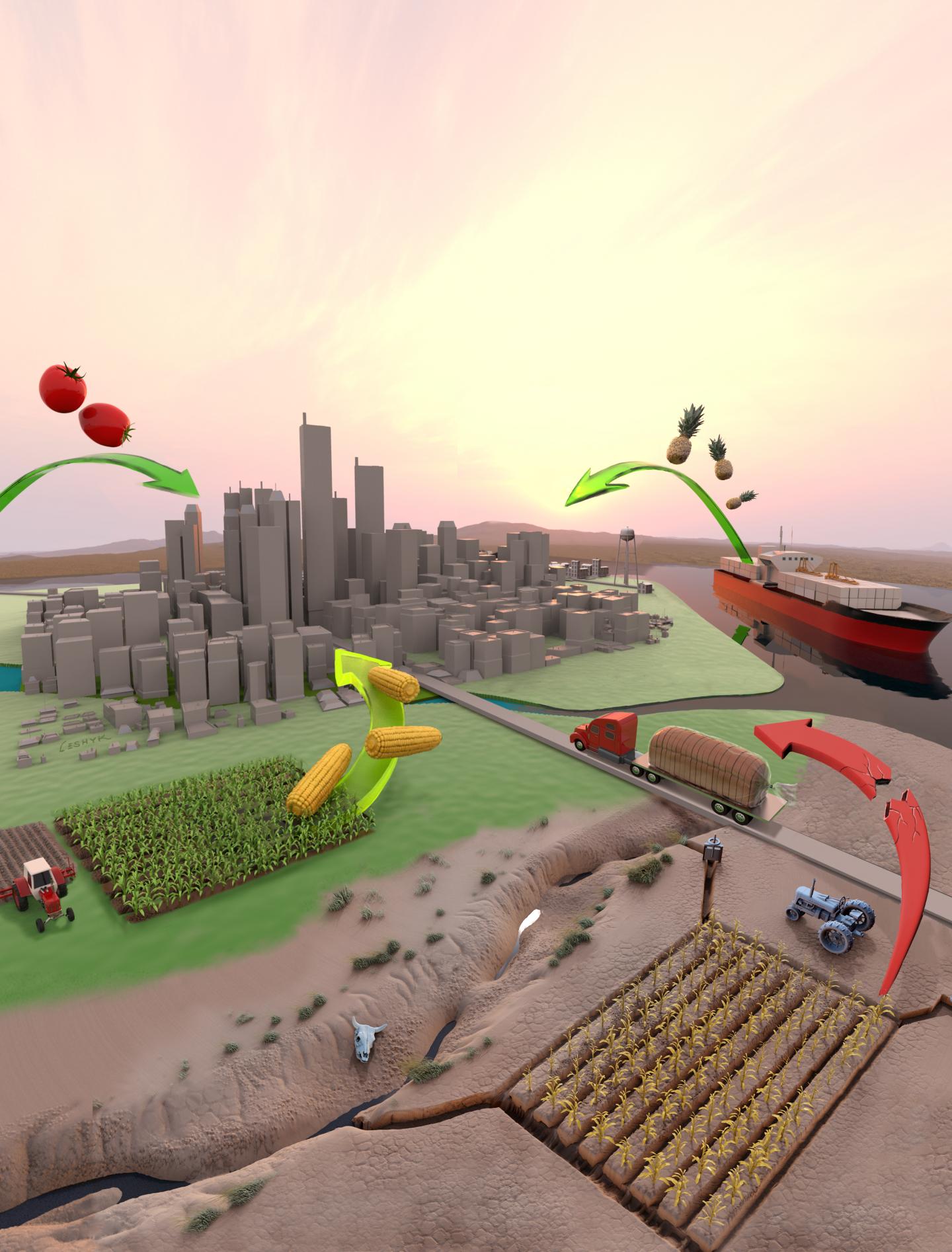 fantasy city