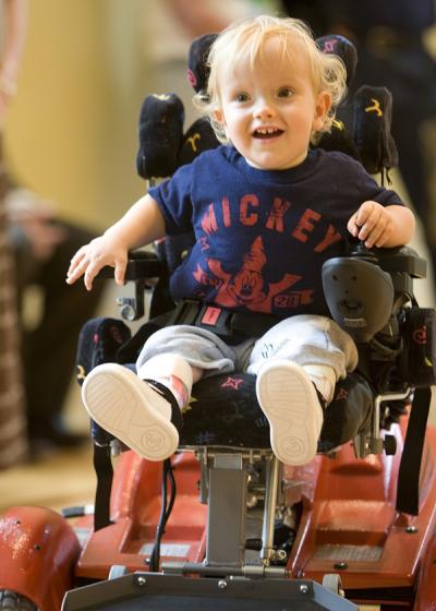 Andrew in his Chair