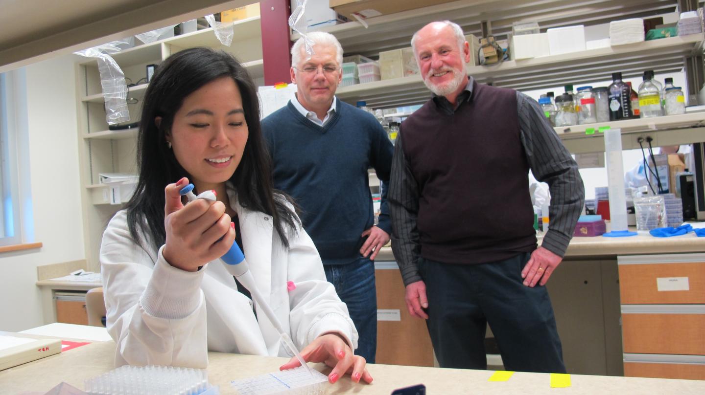 Thomas Hobman and Richard Rachubinski, University of Alberta