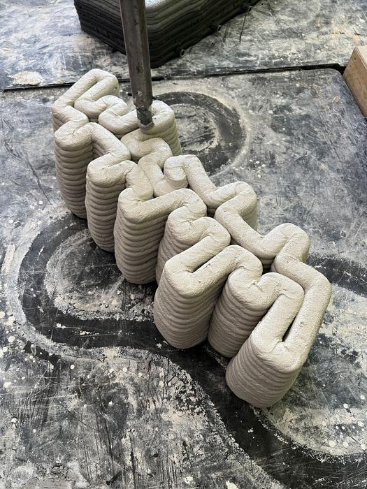 3D-printed concrete design