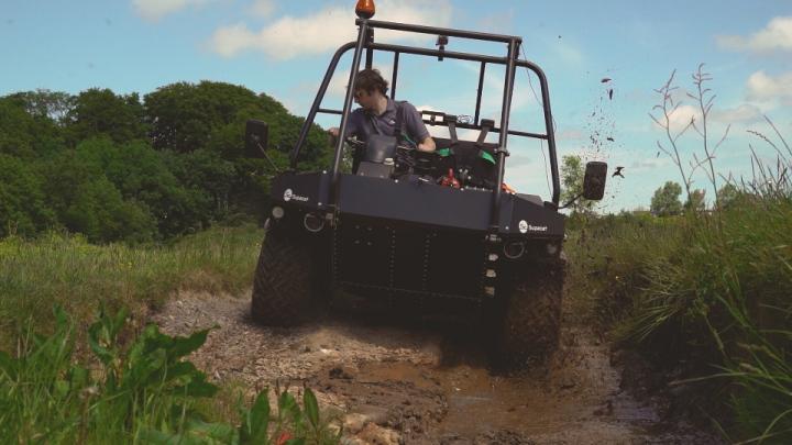 A hybrid electrical powered version of the All-Terrain Mobility Platform (the ATMP)