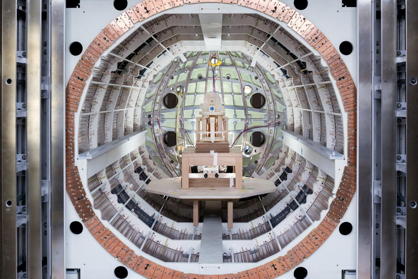 The Inner Three Layers of the Magnetic Shield  and the Cylindrical Layer