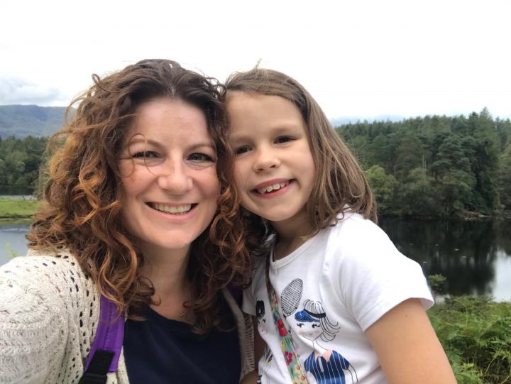 Lucy and Her Daughter Scarlet Who Has PCD