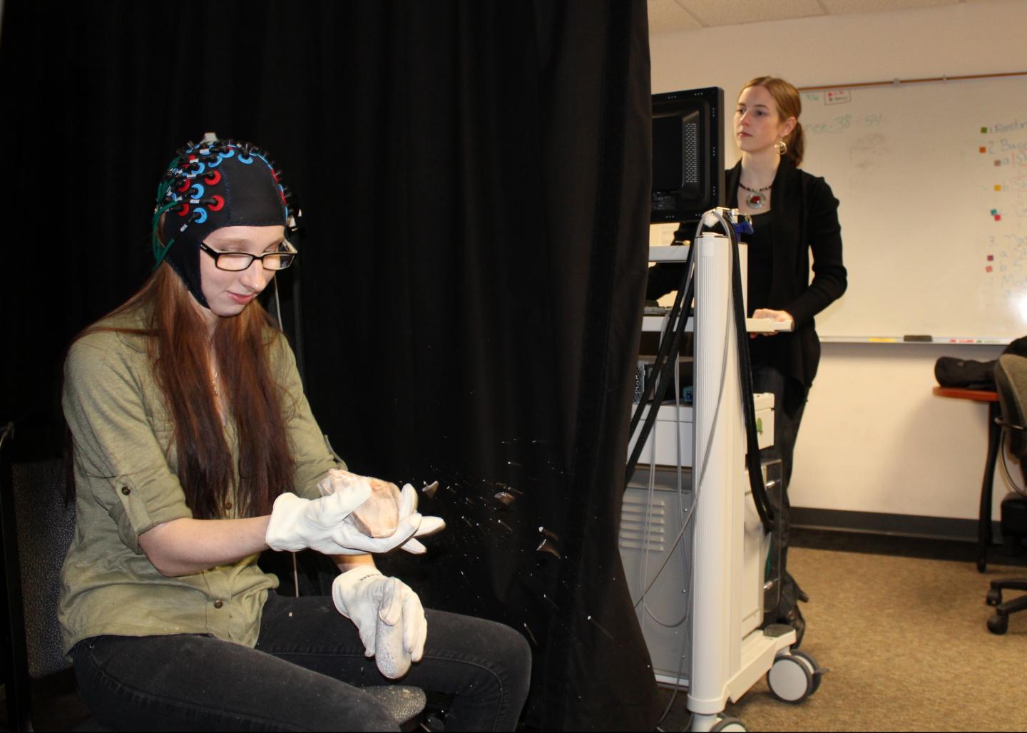 Brain Scanning During Ancient Tool Making