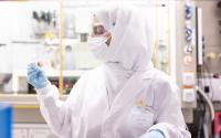 Researcher and Author Areej Aljarb in the Lab