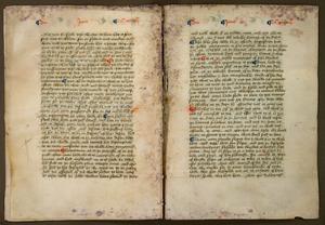 Pages 8-9 of The Keep fragment of the manuscript