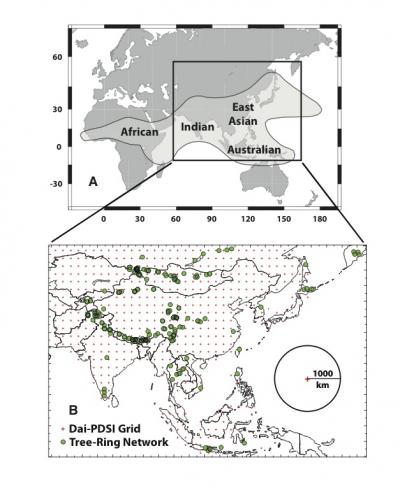 Monsoon Map