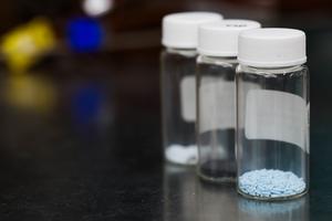 ORNL's patented catalyst pellets